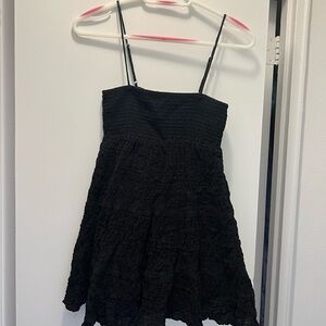 Black Zara Mini Summer Dress